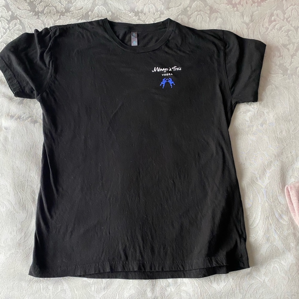 Men’s large ménage a trios shirt